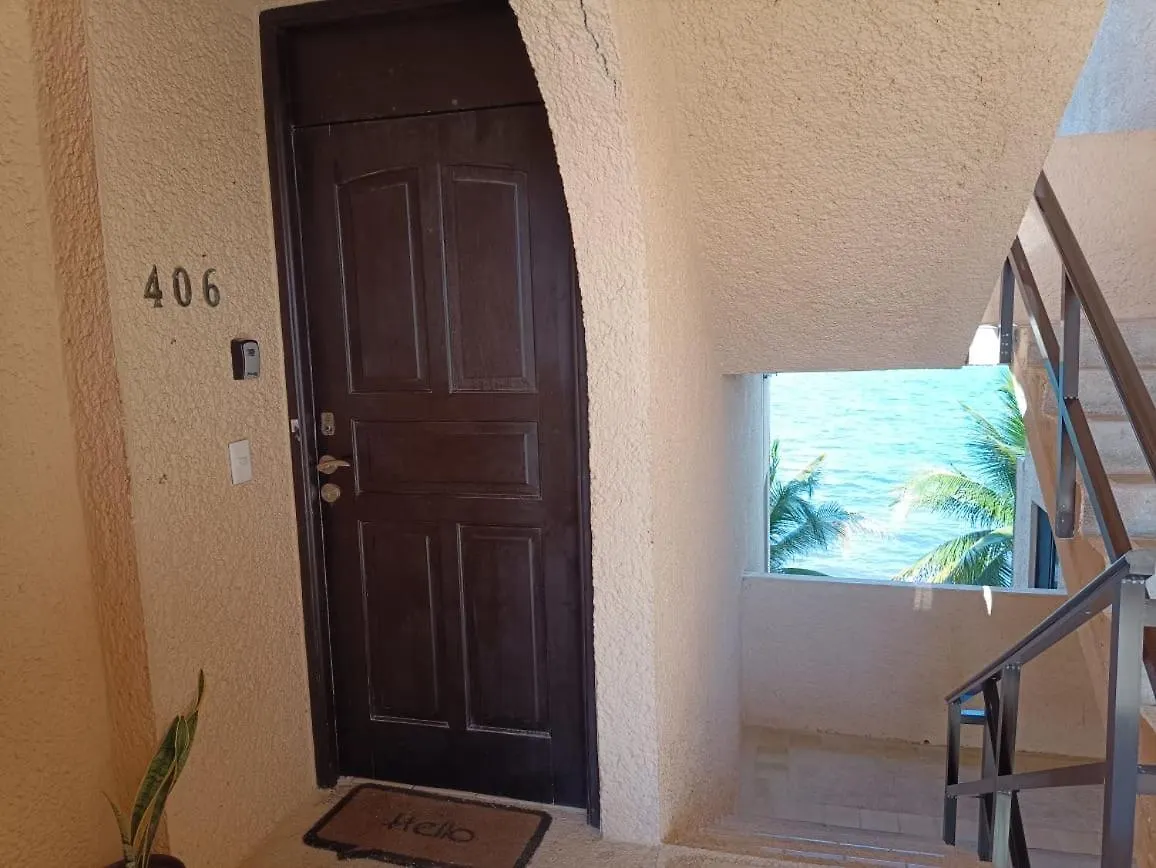 Hermoso Departamento Frente Al Mar Vista Increible Κανκούν