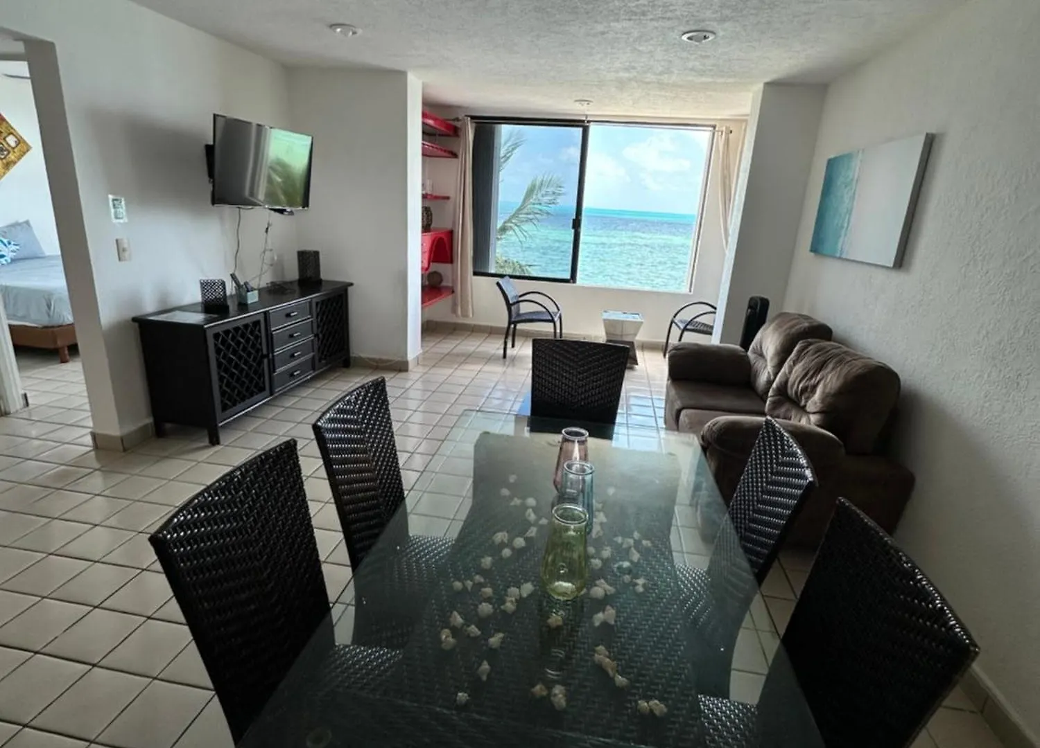Hermoso Departamento Frente Al Mar Vista Increible Κανκούν